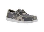 HEYDUDE Wally gewassen camo polyester bootschoenen voor heren