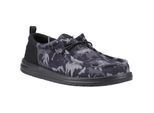 HEYDUDE Wally Funk Hunt Camo Canvas Heren Zwart Boot Schoenen