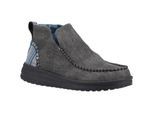 HEYDUDE Denny Cotton Damen Stiefel Schwarz