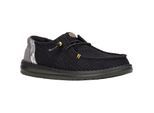 HEYDUDE Wendy Boho Crochet Polyester Damesschoenen Zwart
