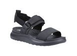 HEYDUDE Collins Mono Sport Textil Damen Schwarz Sandalen