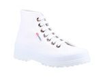 Superga 2341 Alpina Harz Ösen 100% Baumwolle Damen Weiß Stiefel
