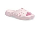 Crocs Klassische Kreuzriemen Thermoplastische Damen Sandalen in Pink Milk