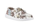 HEYDUDE Wendy Disco Koe Katoen Vrouwen Tan Loafers