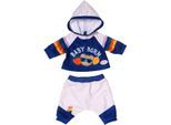 Puppenkleidung BABY BORN "Jogging Anzug Navy, 43 cm", bunt, Puppenkleidung, Baby, Puppenkleidung, mit Kleiderbügel