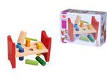 Klopfbank EICHHORN, bunt, Motorikspielzeug, Kinder, Holz, Klopfbank