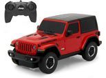 RC-Auto JAMARA "Deluxe Cars, Jeep Wrangler JL, 1:24, rot, 2,4GHz", rot, Fernlenkfahrzeuge, KinderB:8,5cm H:8cm T:18cm, RC-Auto, B:8,5cm H:8cm T:18cm