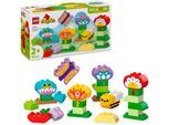 Konstruktionsspielsteine LEGO "Kreativer Blumengarten (10444), LEGO DUPLO Town", bunt, Spielbausteine, Kinder, Kunststoff, Konstruktionsspielsteine, Made in Europe