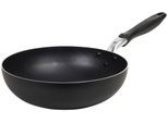 Wok RESTO KITCHENWARE "Antares, Bratpfanne antihaftbeschichtet und spülmaschinenfest", schwarz, H:8cm L:49,5cm Ø:28cm, Pfannen, Wok, Induktion, für alle Herdarten geeignet