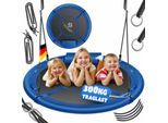 KESSER® Nestschaukel Tellerschaukel Hängeschaukel Rundschaukel Schaukel verstellbar Garten-Schaukel Kinderschaukel Indoor - Outdoor-Schaukel für Kinder & Erwachsene