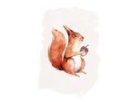 Bild KOMAR "Hungry Squirrel", bunt (farbe bild(er): bunt), B:30cm H:40cm, Holz, Papier, Bilder, Bild, Wandbild zur Dekoration - ohne Rahmen