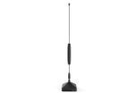 HAMA Stabantenne "Passive Zimmerantenne für DAB+, DAB, DVB-T2, UKW, Farbe schwarz", schwarz, B:5,8cm L:5,8cm T:5,8cm, Antennen, schwenkbar, perfekter Empfang, TV, Radio, Koaxkabel 1,45 m, innen, Stabantenne