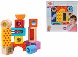 Spielbausteine EICHHORN "Color, Klangbausteine, 12tlg.", bunt, Spielbausteine, Baby, Holz, Spielbausteine