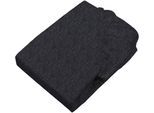 Bettlaken SETEX "Feinbiber Melange Spannbetttuch", schwarz (anthrazit melange), B:90cm L:200cm, Feinbiber, Obermaterial: 90% Baumwolle, 10% Polyester, Bettlaken, Bettlaken, Melange-Effekt: Tiefe, Lebendigkeit, interessante Optik für das Auge