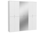 Drehtürenschrank Projekt X 183/193/34 cm Weiss