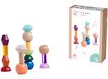 Steckspielzeug EICHHORN "Montessori Stapelperlen", bunt, Steckspielzeug, Baby, Holz, Steckspielzeug