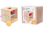 Lernspielzeug EICHHORN "Montessori Box mit Kugeln", bunt, Lernspielzeug, Baby, Holz, Lernspielzeug