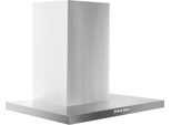 AMICA Kaminhaube "KH 17801-1 E", Energieeffizienz: A, silber (edelstahlfarben), B:60cm H:53,5cm T:50cm, Dunstabzugshauben, Moderne Kaminhaube mit schlanker Form und klarer Linienführung, Kaminhaube