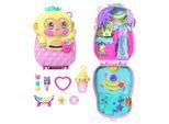 Spielwelt POLLY POCKET "Ananas Äffchen Schatulle", bunt, Spielfigurenwelten, KinderB:12cm H:12cm T:5cm, Kunststoff, Spielwelt, B:12cm H:12cm T:5cm