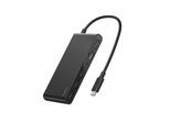 BELKIN Laptop-Dockingstation "Connect 8-in-1 USB-C Hub mit Dual USB-C Ports", schwarz, B:10mm H:2mm T:14,5mm, Dockingstationen, Laptop-Dockingstation