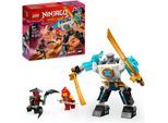 Konstruktionsspielsteine LEGO "Zanes Action-Mech (71827), LEGO Ninjago", bunt, Spielbausteine, Kinder, Kunststoff, Konstruktionsspielsteine, Made in Europe