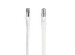 HAMA SAT-Kabel "Fensterdurchführung, F-Kupplung - F-Kupplung", weiß, 20cmcm, Kabel, SAT-Kabel