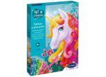 Kreativset SENTOSPHERE "Strasssteinbild Einhorn", bunt, Kreativsets, Kinder, Kreativset
