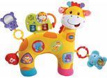 Greifspielzeug VTECH "VTechBaby, Giraffenkissen", bunt, Greifspielzeug, BabyB:30cm H:11cm L:40cm, Kunststoff, Polyester, Greifspielzeug, B:30cm H:11cm L:40cm