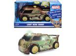 Spielzeug-Auto DICKIE TOYS "Marvel Light Hero Groot 1:32", braun (braun, grün), Spielzeugfahrzeuge, KinderT:15cm, Kunststoff, Spielzeug-Auto, mit Licht und Sound, T:15cm
