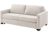 Schlafsofa HOME AFFAIRE "Vionelle, 2-Sitzer mit Kaltschaummatratze nach Wahl, Breite 166 cm", natur, B:166cm H:81cm T:98cm, 100% Polyester, Sofas, Schlafsofa, Dauerschläfer mit wahlweise Standard- oder Premium-Matratze