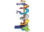 Spiel-Gebäude VTECH "Tut Tut Baby Flitzer, 2-in-1-Turboturm", bunt, Fahrzeug-Spielwelten, KinderB:61,7cm H:54,9cm T:66cm, Spiel-Gebäude, B:61,7cm H:54,9cm T:66cm