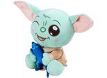 Plüschfigur SIMBA "Star Wars Grogu mit Eidechse, 25 cm", bunt, Plüschfiguren, KinderH:25cm, Plüschfigur, H:25cm