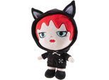 Stoffpuppe HEUNEC "Poupetta, Gothic Rotschopf", schwarz, Puppen, Kinder, Stoffpuppe