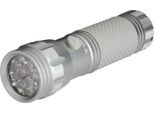 VARTA Taschenlampe "UV Licht", silber (silberfarben), L:11,8cm, Mobilleuchten, Leuchte macht Unsichtbares sichtbar Hygienehilfe mit Schwarzlicht, Taschenlampe