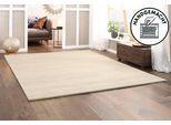 Wollteppich THEKO "Janne, Berber Teppich, Wolle, meliert, handgearbeitet" Gr. 6, beige (natur), B:200cm H:20mm L:290cm, Wolle, Teppiche, handgetuftet, Wohnzimmer, Schlafzimmer, Esszimmer
