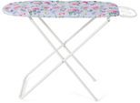 Kinder-Bügelbrett CHIC2000 "Melange Rosa", bunt (flowers), Spielzeug-Haushaltsgeräte, KinderB:26cm H:58cm T:26cm, Kunststoff, Polyester, Kinder-Bügelbrett, B:26cm H:58cm T:26cm