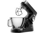 KENWOOD Küchenmaschine "Titanium Chef Baker KVC85.004BK", schwarz, B:39,5cm H:31,5cm T:22,5cm, Küchenmaschinen, 3-teiliges Patisserie-Set,Flexi-Element, 3,5l & 5l Rührschüssel,Spatel, Küchenmaschine