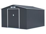 METALL-GARTENHAUS vegas Grau