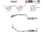 AS Katalysator 71217 für Mercedes