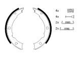 BOSCH Bremsbackensatz, Feststellbremse 0986487579 für Peugeot