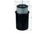 KNECHT Luftfilter lx388 Filtereinsatz 329mm für Mercedes