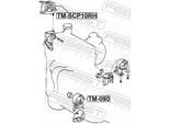 FEBEST Lagerung, Motor tmscp10rh vorne rechts für TOYOTA