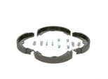 BOSCH Bremsbackensatz, Feststellbremse 0986487724 für Mercedes