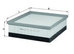 KNECHT Luftfilter lx20774 Filtereinsatz 70,3mm für BMW MINI