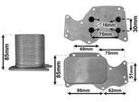 VAN WEZEL Ölkühler, Motoröl 06013705 für BMW