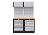 Kraftwerk Mobilio 2er Kombi, 5 & 9 Schubladen, Oberschrank, 3964K-95K2)