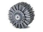 Lessmann Rundbürste gestanzt 140 mm Schleifborsten mit Siliziumcarbidkorn