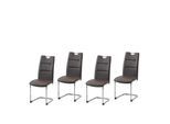 HTI-Living Schwingstuhl DannyC PU Braun