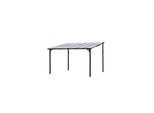 HOME DELUXE Terrassenüberdachung ECO Anthrazit - 300 x 360 cm