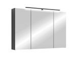 Mid.you , Holzwerkstoff , 6 Fächer , 90x60x20 cm , FSC MIX , Soft-Close-System , Badezimmer, Badezimmermöbel, Badezimmerschränke, Spiegelschränke